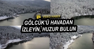 VİODE HABER - GÖLCÜK'ÜN HAVADAN BÜYÜLEYEN GÖRÜNTÜSÜ