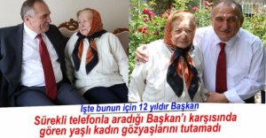 YAŞLI KADININ DUYGU DOLU ANLARI...