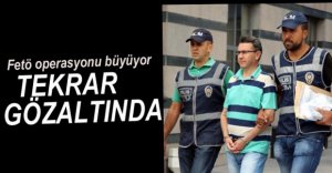 YENİDEN GÖZALTINA ALINDI...