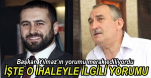YILMAZ, PALAZOĞLU'NUN ALDIĞI ARSAYLA İLGİLİ KONUŞTU