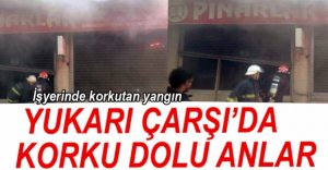 PINARLAR MEFRUŞAT'TA KORKUTAN YANGIN