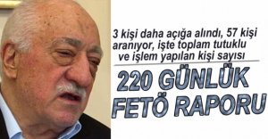 57 KİŞİ ARANIYOR, 3 KİŞİ DAHA AÇIĞA ALINDI