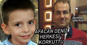 7 YAŞINDAKİ DENİZ HERKESİ KORKUTTU