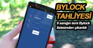 9 SANIĞIN İSMİ LİSTEDEN ÇIKARILDI