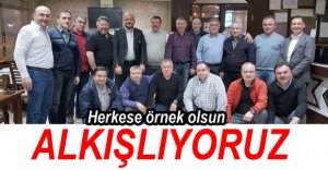 ABAT VE YÖNETİMİNDEN ALKIŞLANACAK JEST...