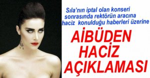 AİBÜ'DEN HACİZ AÇIKLAMASI