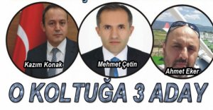 AK PARTİ'DE O KOLTUĞA 3 ADAY