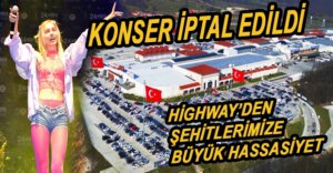 ALEYNA TİLKİ KONSERİ İPTAL EDİLDİ...