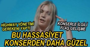 ALEYNA TİLKİ KONSERİ ERTELENDİ