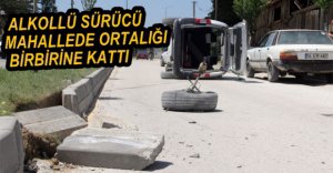 ALKOLLÜ SÜRÜCÜ ORTALIĞI BİRBİRİNE KATTI