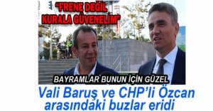 BARUŞ VE  ÖZCAN'IN BUZLARI ERİTEN DİYALOĞU