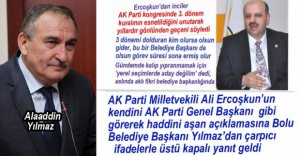 BAŞKAN YILMAZ'DAN 3. DÖNEM AÇIKLAMASI