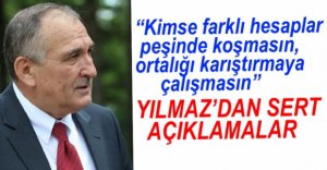 BAŞKAN YILMAZ'DAN ÖNEMLİ AÇIKLAMALAR