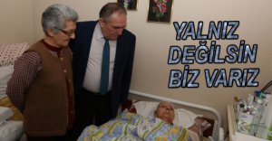 BAŞKAN YILMAZ'IN DUYGU DOLU ANLARI
