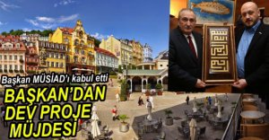 BAŞKAN'DAN DEV PROJE MÜJDESİ