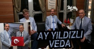 BAŞSAVCI BAŞKAN YILMAZ'A VEDA ETTİ