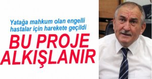 BELEDİYEDEN ALKIŞLANACAK PROJE