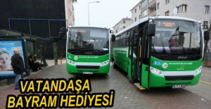 BAYRAMDA HALK OTOBÜSLERİ ÜCRETSİZ