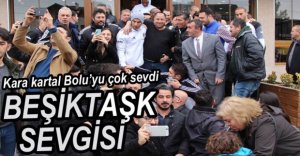 BEŞİKTAŞ BOLU'DA MOLA VERDİ