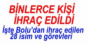 BİNLERCE KİŞİ İHRAÇ EDİLDİ
