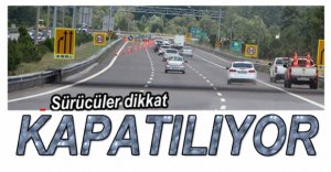 BİR TARAF AÇILDI DİĞER TARAF KAPANIYOR