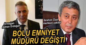 BOLU EMNİYET MÜDÜRÜ DEĞİŞTİ
