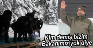 BOLU HAYRANI BAKAN EROĞLU GÖLCÜK'TE...