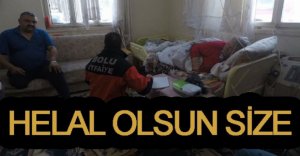 BOLU İTFAİYESİ'NE DE BU YAKIŞIRDI...