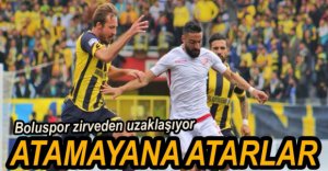 BOLUSPOR BAŞKENTTEN ELİ BOŞ DÖNDÜ