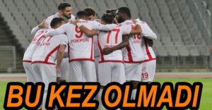 BOLUSPOR BU HAFTA ÜZDÜ