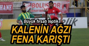 BOLUSPOR BÜYÜK FIRSAT TEPTİ