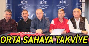 BOLUSPOR'DA ORTA SAHAYA TAKVİYE