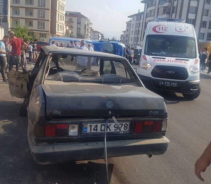 14 YAŞINDAKİ SÜRÜCÜ KAZASI....