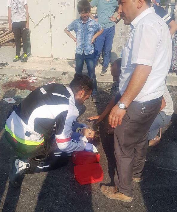 14 YAŞINDAKİ SÜRÜCÜ KAZASI....