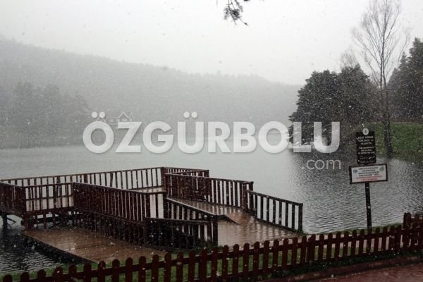 21 NİSAN'DA LAPA LAPA KAR YAĞDI