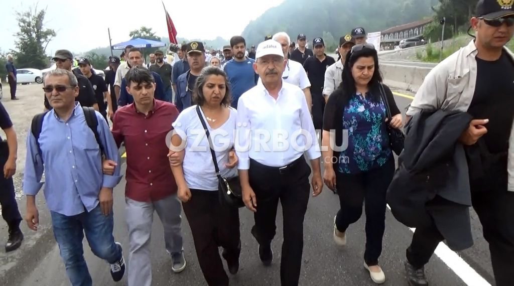 ADALET YÜRÜYÜŞÜNDE YENİ İSİMLER