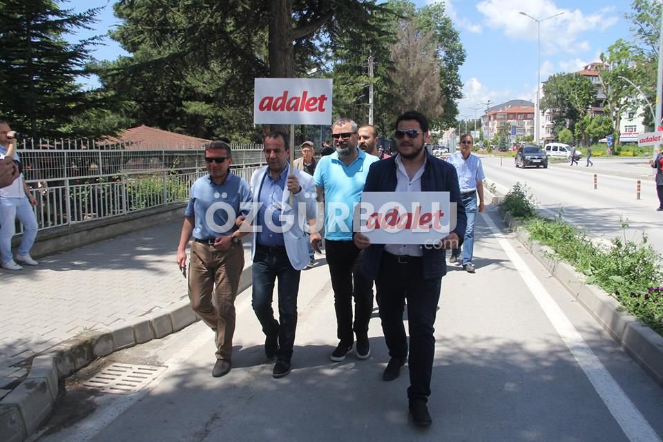 CHP'LİLER İLE POLİS ARASINDA GERGİNLİK