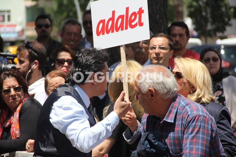 CHP'LİLER İLE POLİS ARASINDA GERGİNLİK