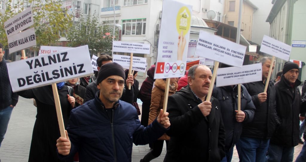 ERKEKLERDEN KADINLARA DESTEK