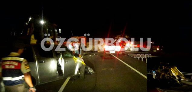 FECİ KAZADA 1 KİŞİ HAYATINI KAYBETTİ