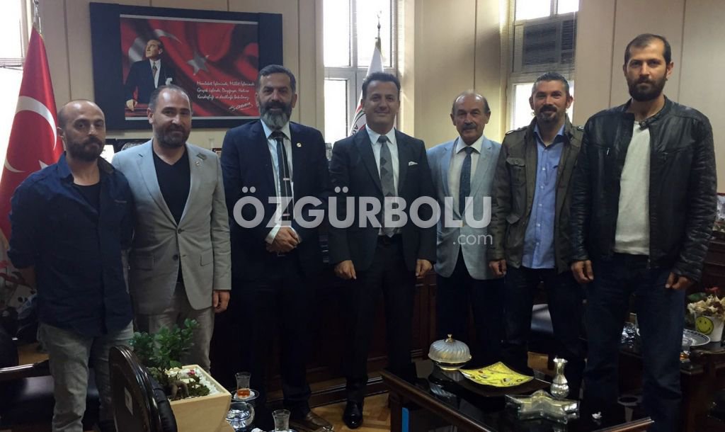 GAZETECİLERDEN HOŞGELDİN ZİYARETİ