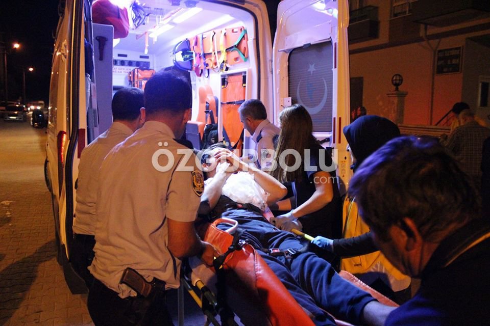 GECE YARISI MAHALLEYİ AYAĞA KALDIRDI