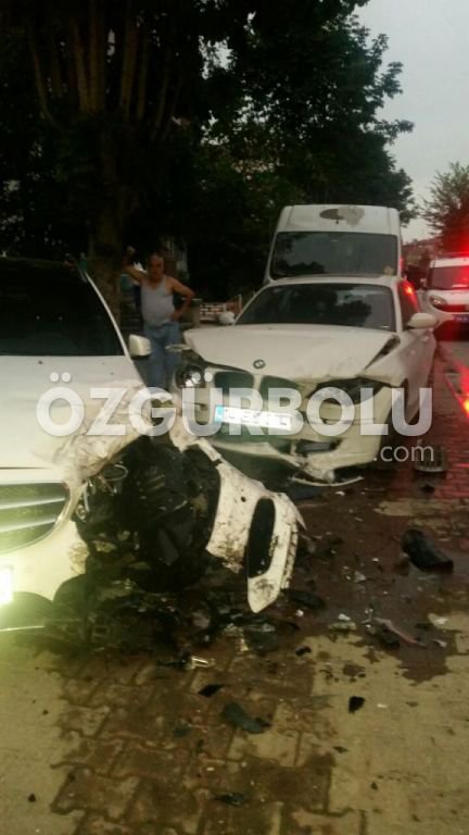 GÖRENLERİ ŞAŞKINA ÇEVİREN KAZA