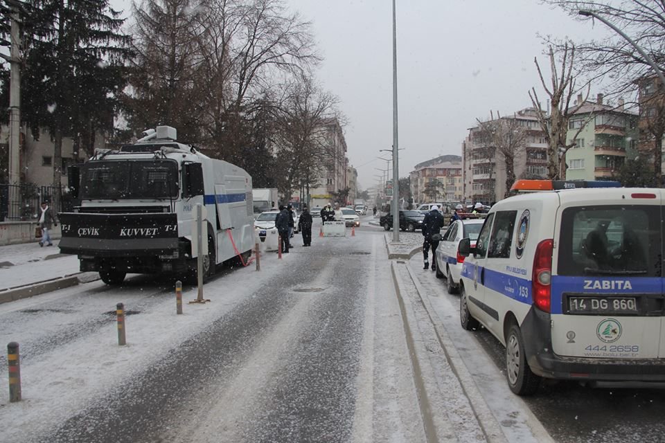 GÜVENLİK ÜST SEVİYEYE ÇIKARTILDI