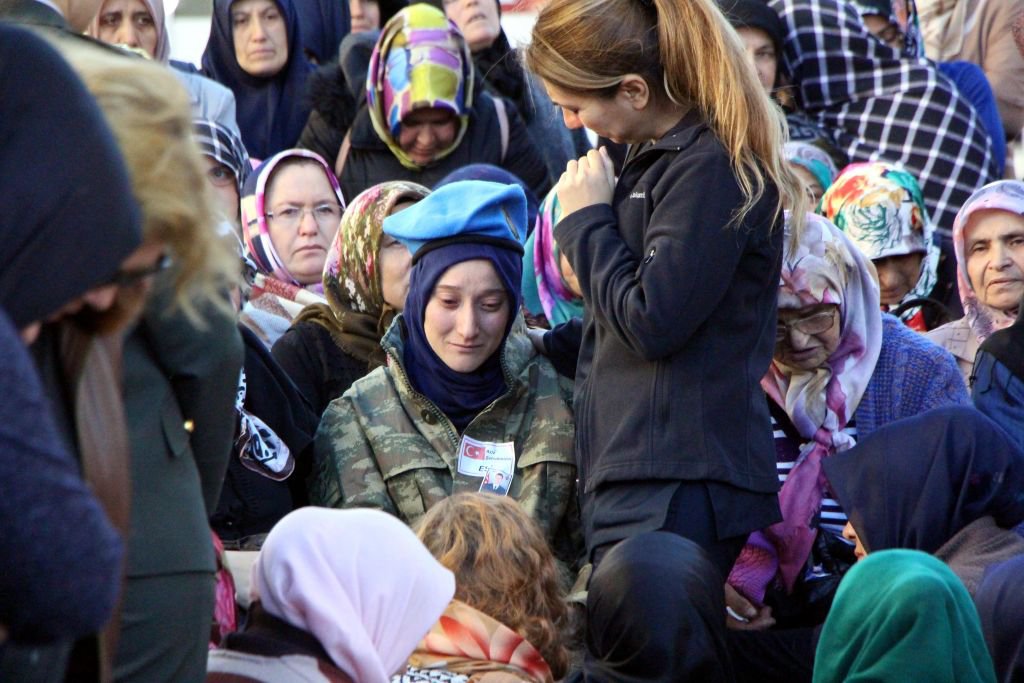 KAHRAMANIMIZI UĞURLADIK...