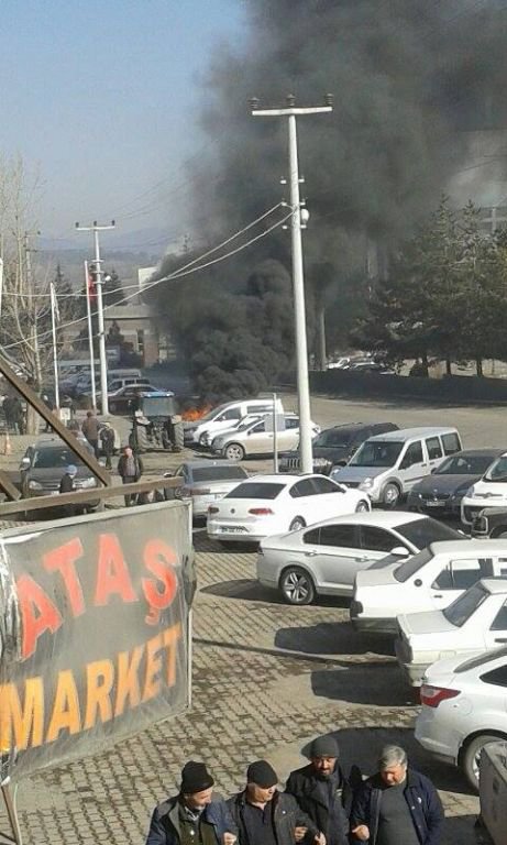 KAMYONCULARIN İSYANI...