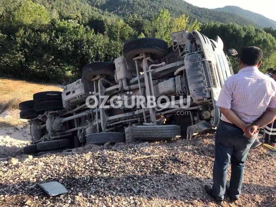 KAMYONUN ALTINDA KALARAK CAN VERDİ