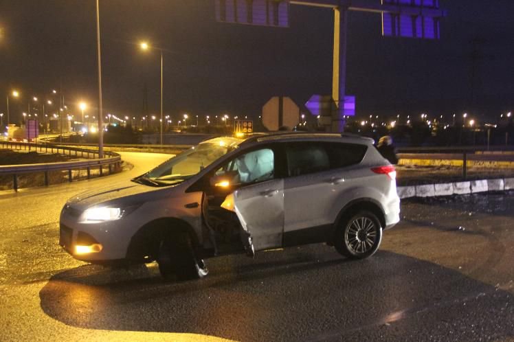 KAZA YAPAN KADIN ŞOKA GİRDİ