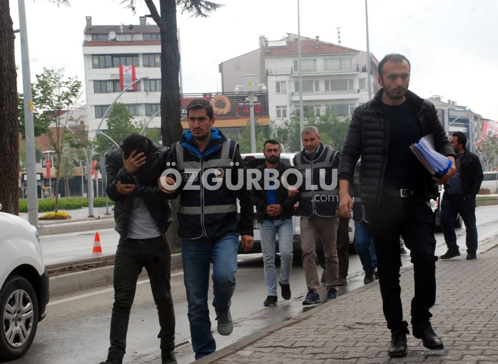 MAL DÜŞMANLARI ADLİYEYE SEVK EDİLDİ