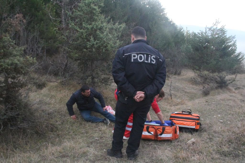 ORMANDA KAYBOLAN YARALIYI UMKE KURTARDI